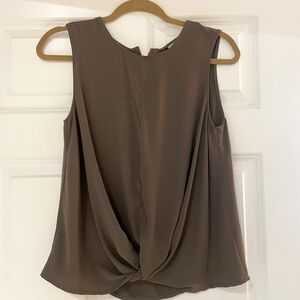 Olive green blouse versatile styling!